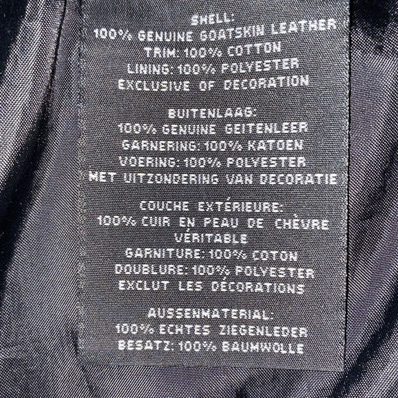 Harley-Davidson Black Leather Jacket - Picture 8 of 9